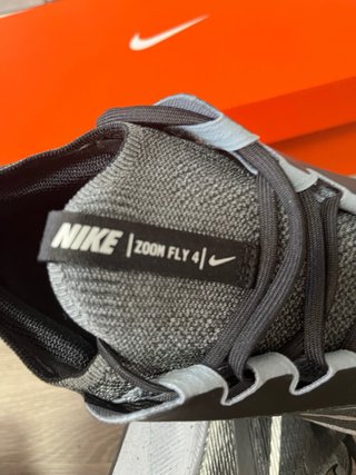 Nike Zoom Fly 4 Negro/Plata