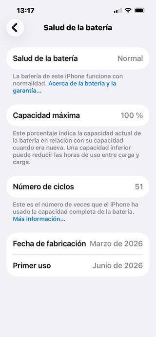 iPhone 16e 128GB Caja + Cable + Funda