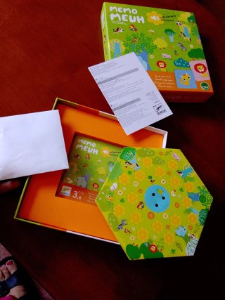 Juego de mesa Memo Meuh Djeco 3-6 años