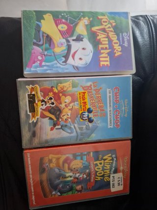 Lote Películas VHS Disney (Español)