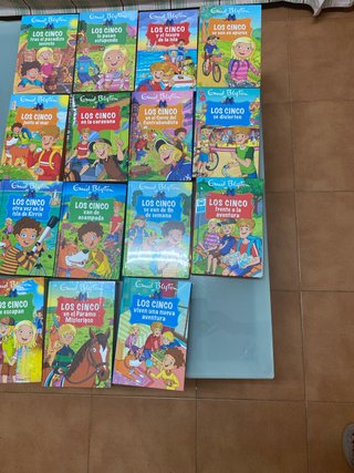 Coleccion de libros de los cinco