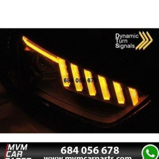 Faros Xenon Led Dinámicos para Audi A4 B8 12-15
