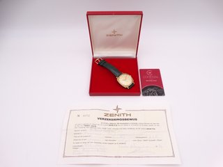 ZENITH Small Seconds 201211113 CAJA y PAPELES