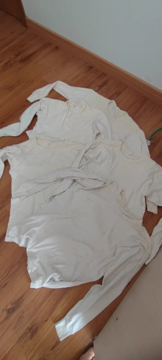 Camisetas manga larga blanca unisex