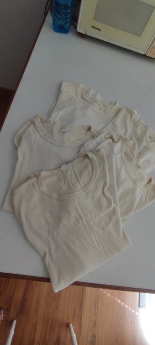 Camisetas manga larga blanca unisex