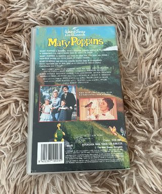 Pelicula VHS Disney Mary Poppins