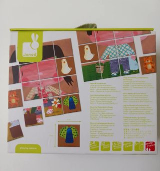 Janod Memo & Puzzle Gioco Bambini