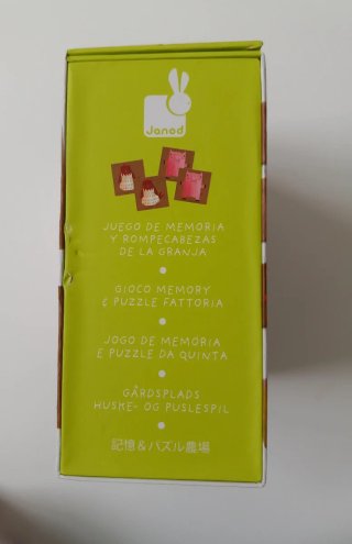 Janod Memo & Puzzle Gioco Bambini