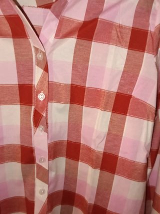 Camisa cuadros manga larga