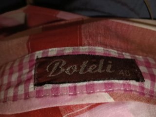 Camisa cuadros manga larga