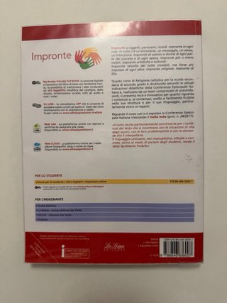 Impronte, libro religione