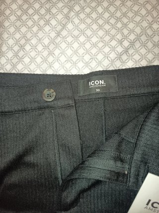 Pantalón de vestir ICON hombre negro