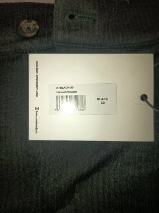 Pantalón de vestir ICON hombre negro
