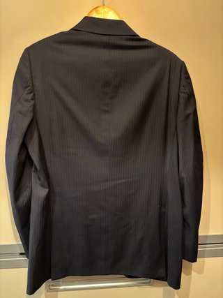 Blazer Massimo Dutti Raya Azul Talla 50