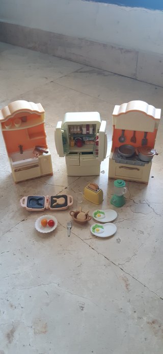 Casa Sylvanian Families Amueblada