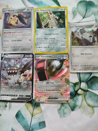 Pack 5 Cartas Pokémon