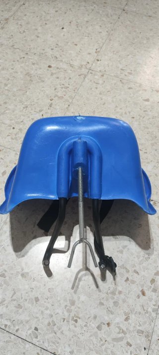 Asiento/soporte para manillar de bicicleta
