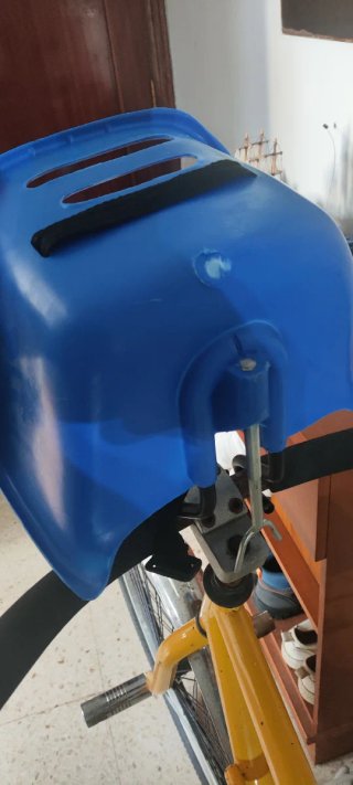 Asiento/soporte para manillar de bicicleta