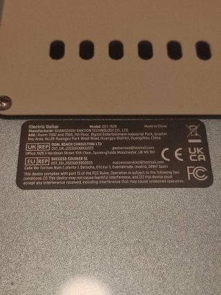 Guitarra Eléctrica Azul con Funda
