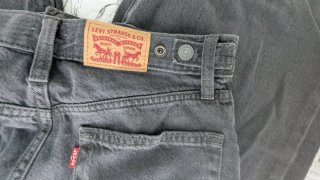 Pantalones Levi's originales negros baggy