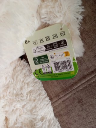 Ovejita de peluche suave