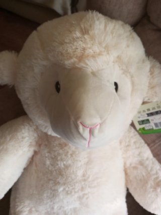 Ovejita de peluche suave