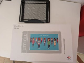 Tableta Gráfica Dibujo Gaomon PD1161 + Soporte