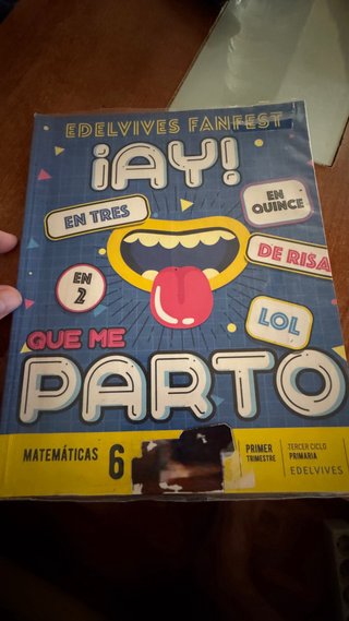 Matemáticas 6, Tercer Ciclo Primaria, Edelvives...