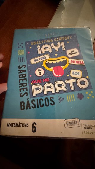 Matemáticas 6, Tercer Ciclo Primaria, Edelvives...