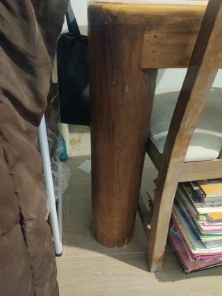 Mesa comedor madera y 4 sillas