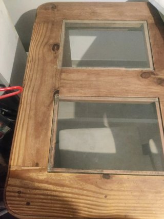 Mesa comedor madera y 4 sillas