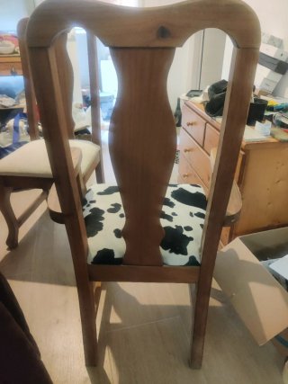 Mesa comedor madera y 4 sillas