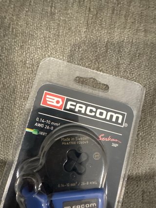 Alicate crimpador FACOM 0.14-10 mm²