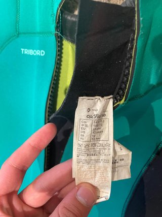 Traje Neopreno 4-3mm Talla 12 Años