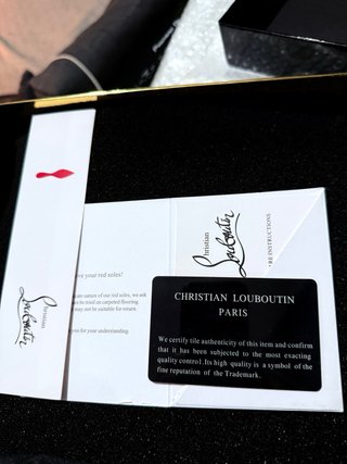 Tacones Christian Louboutin Fol Negro