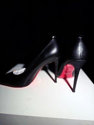 Tacones Christian Louboutin Fol Negro