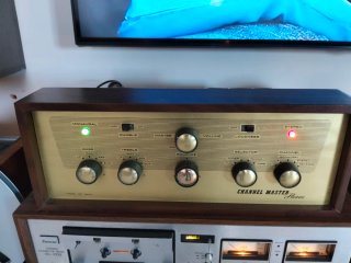 Amplificador Channel Master Válvulas