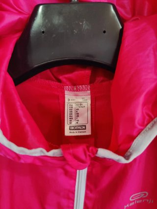 Cortavientos fucsia Kalenji