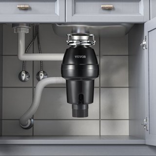 Garbage Disposal 3/4 HP Continuous Food Waste Disp