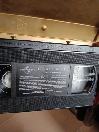 Película Gladiator VHS