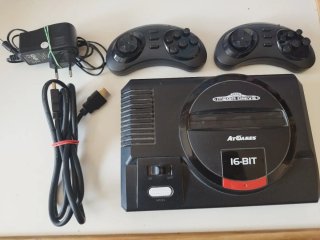 Consola Sega Mega Drive Negra
