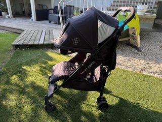 Maclaren Quest Arc Silla Paseo Negra.