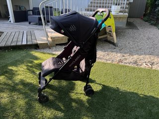 Maclaren Quest Arc Silla Paseo Negra.