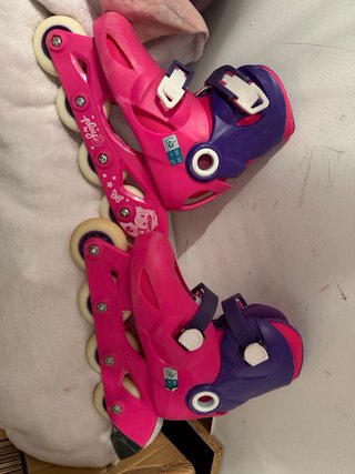Patines Oxelo Play 3 Talla 3 Rosa/Morado
