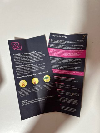 Juego de cartas GUA TA FA - 480 cartas
