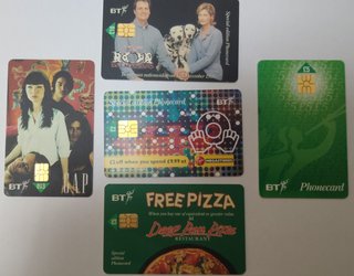 Lotto 5 Schede Telefoniche Inglesi BT
