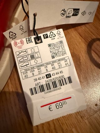 Nauticos Zara Hombre Rojos Nuevos