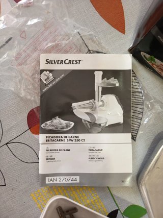 Picadora de Carne Silvercrest Tritacarne