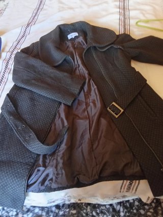 Abrigo INFINITES negro talla M