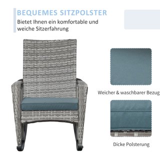 Silla mecedora, sillón oscilante, silla de jardín